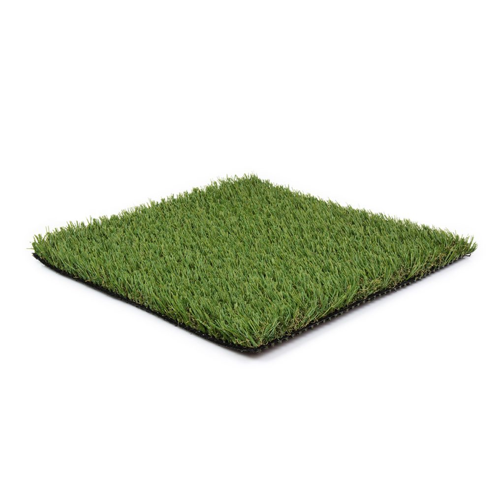 Cen-Tex Blend artificial turf sample, overhead face