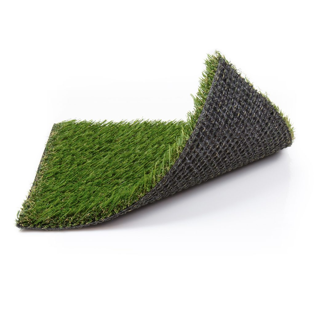 Cen-Tex Blend folded to show the polyurethane backing